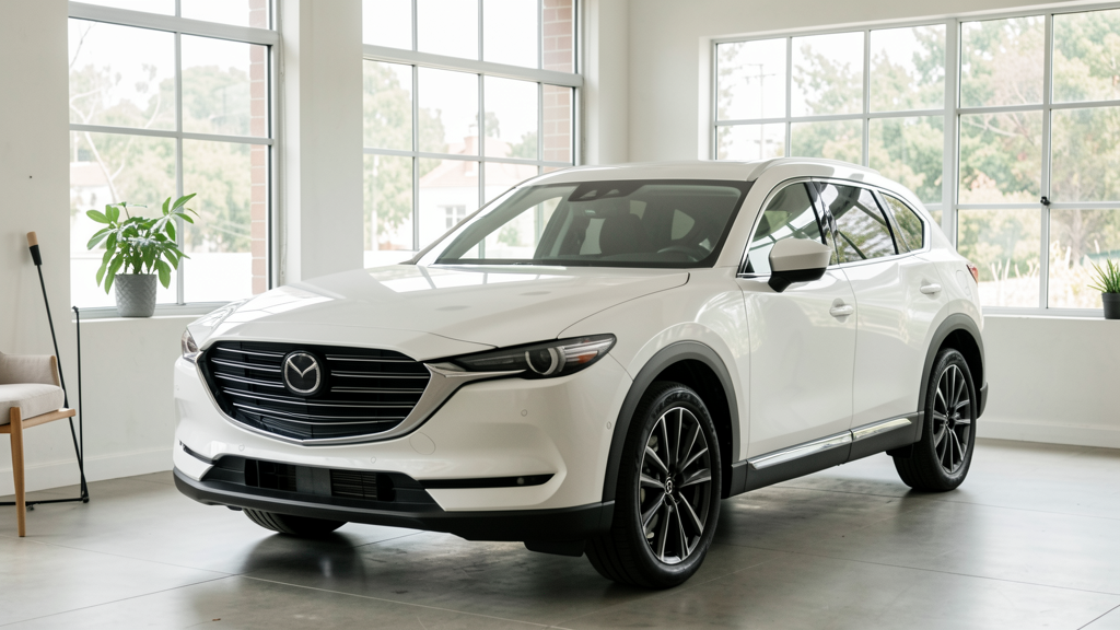Editorial image illustrating Does the 2024 Mazda CX-90 Inline-6 Redefine the Family SUV Segment?