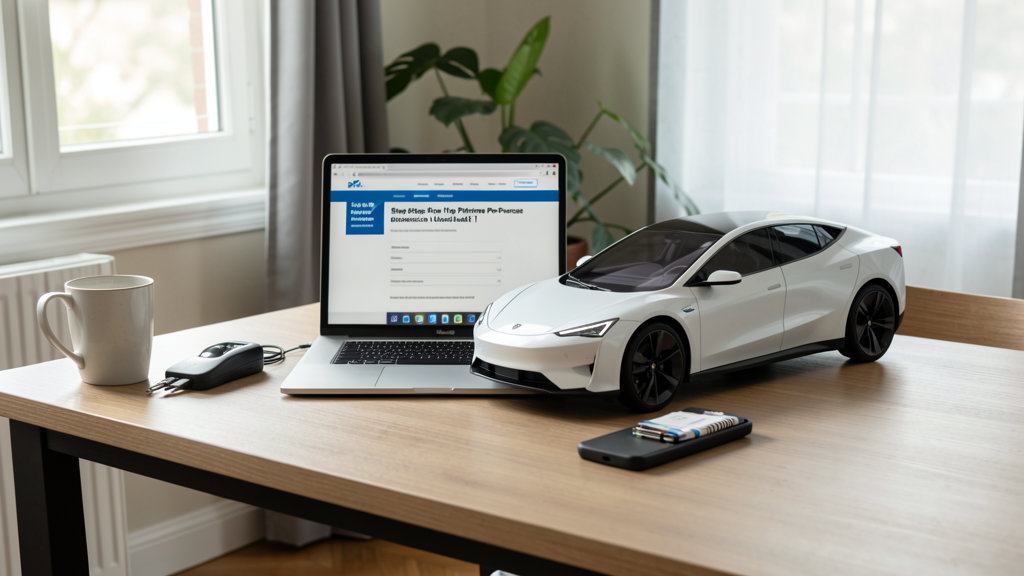 Editorial image illustrating Step-by-Step: How to Perform a Pre-Purchase Diagnostic on a Used EV
