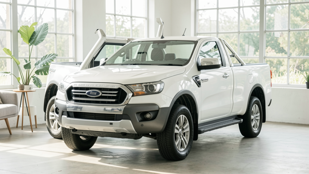 Editorial image illustrating The 2024 Ford Ranger vs. Toyota Hilux: A Towing Capacity Breakdown