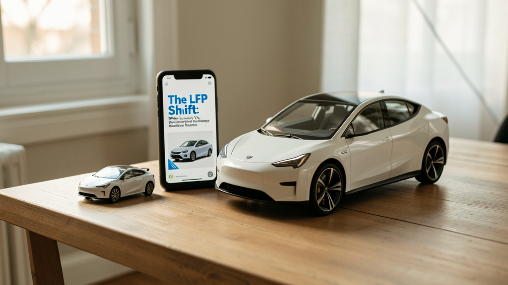Photographic detail related to The LFP Shift: Why Non-Luxury EVs Swapped Range for Resilience